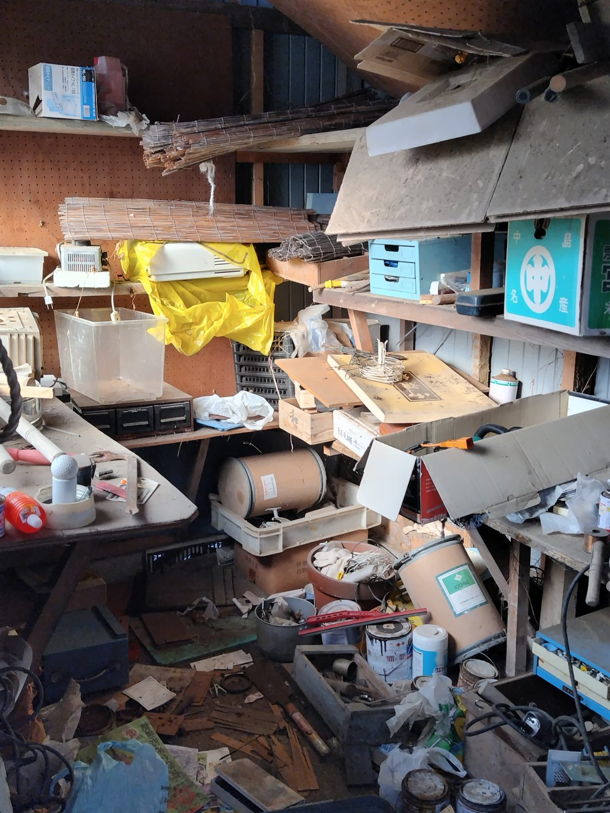 水戸市倉庫の片付け ごみ屋敷 作業写真7