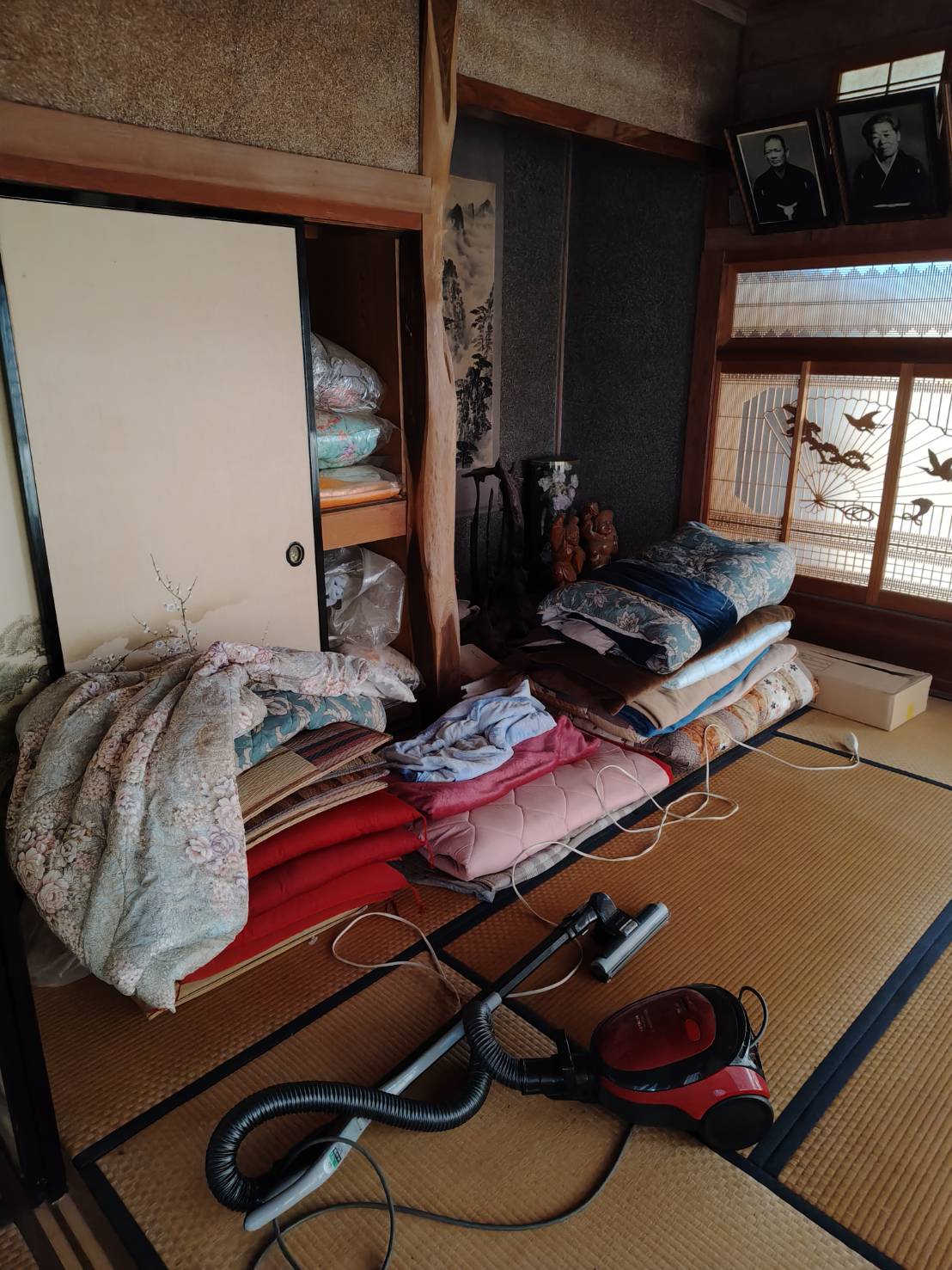 ひたちなか市 平屋5LDK 家財整理・不用品回収 作業前